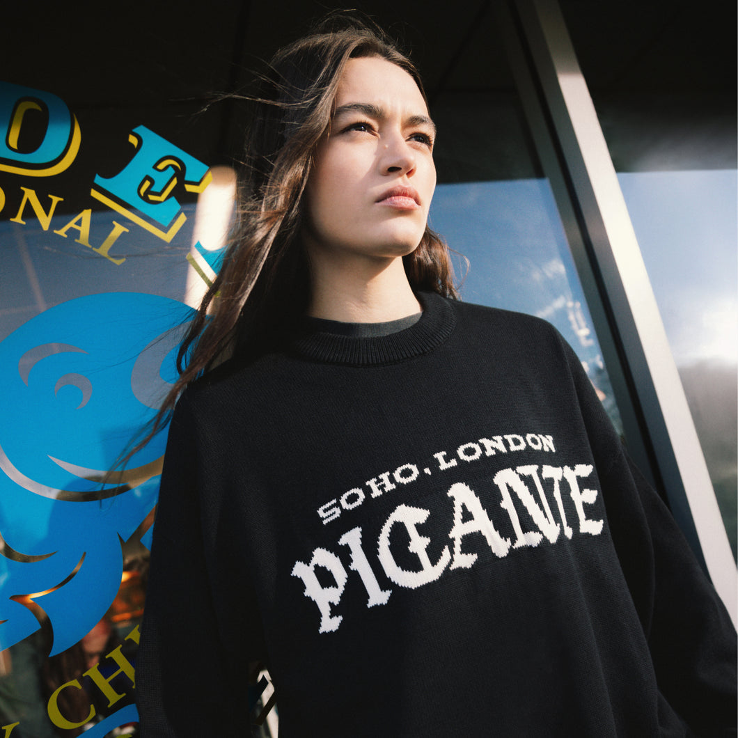 END. EXCLUSIVE HEADLINE KNIT SWEATER